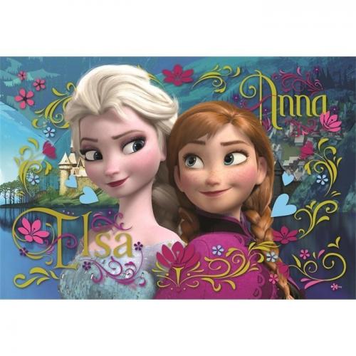 Trefl 100 Parça Puzzle Frozen Elsa And Anna