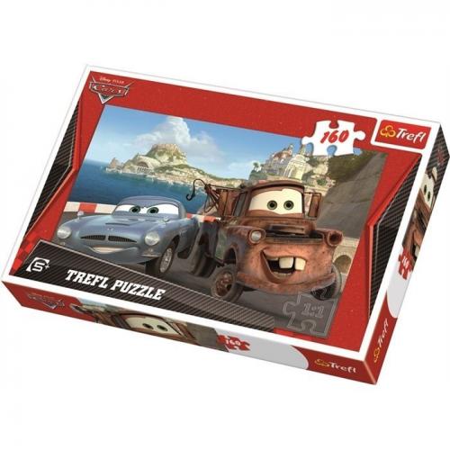 Trefl 160 Parça Puzzle Cars 2 Mater And Fin