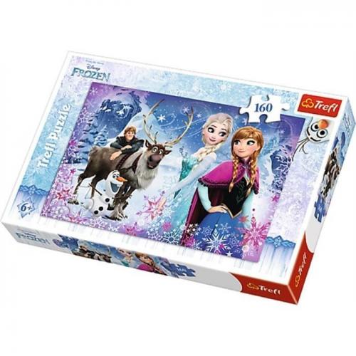 Trefl 160 Parça Puzzle Disney Frozen Wintery Adventures