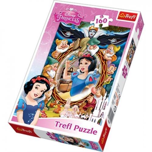 Trefl 160 Parça Puzzle Pamuk Prenses ve Yedi Cüceler