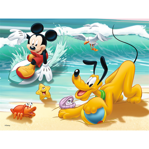 Trefl 30 Parça Çocuk Puzzle Mickey Mouse and Pluto