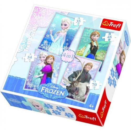 Trefl Disney Frozen 4IN1 Puzzle