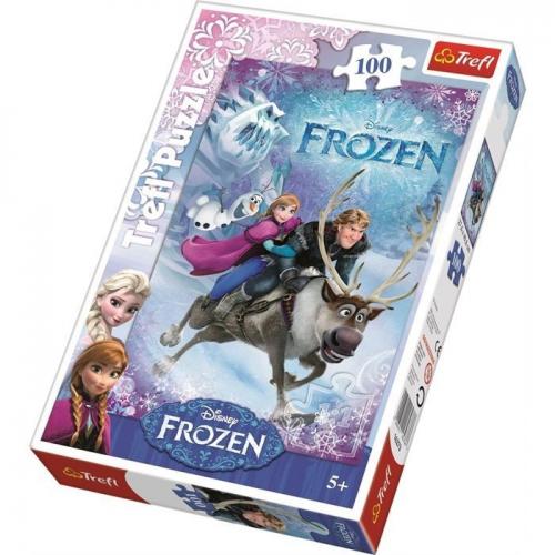 Trefl Puzzle 100 Parça Frozen Anne's Rescue