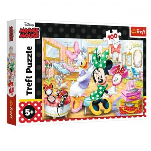 Trefl Puzzle 100 Parça Mınnıe Mouse In Beauty Parıous 16387