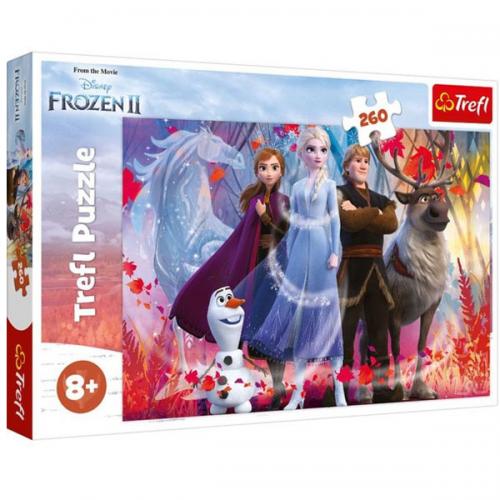 Trefl Puzzle 260 Parça 60x40 Cm In Search Of Adventures Disney Frozen 