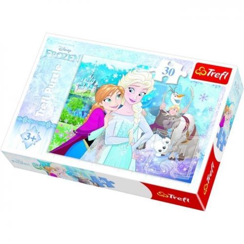 Trefl Puzzle 30 Parça 27x20 CM Unleash The Magic / Disney Frozen 18225