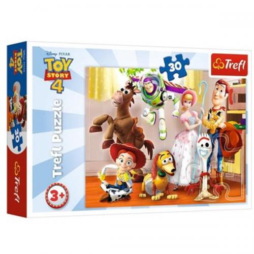 Trefl Puzzle 30 Parça Toy Story 4, Ready To Play / Disney 18243