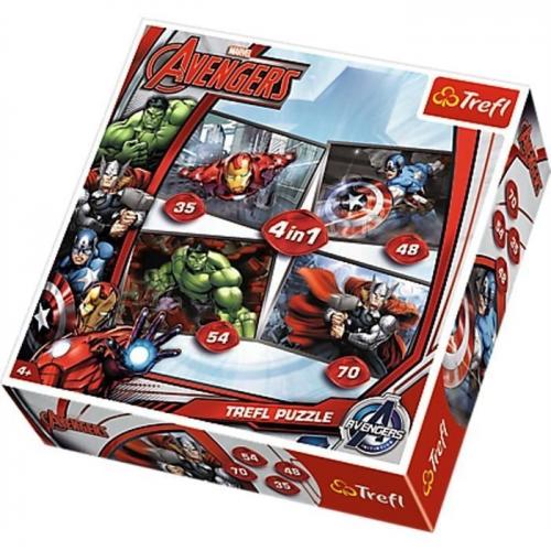 Trefl Puzzle Disney Marvel Avengers Yenilmezler