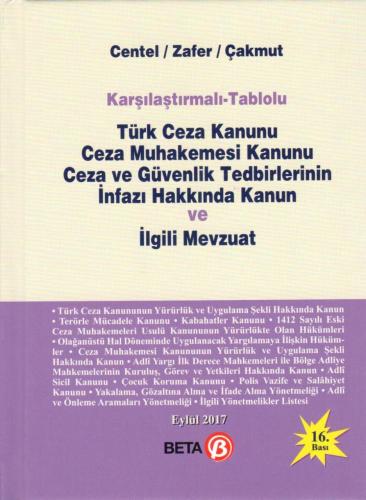 Türk Ceza Kanunu Ceza Muhakemesi Kanunu Ceza ve Güvenlik Tedbirlerinin