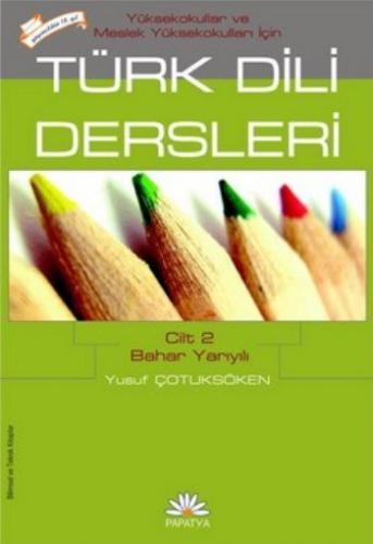 Türk Dili Dersleri Cilt:2 Bahar Yariyili