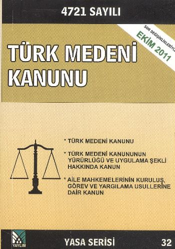 Türk Medeni Kanunu (Yasa Serisi 32)