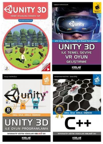 Unity 3D Egitim Seti - 4 Kitap Takim