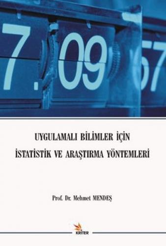 Uygulamali Bilimler Için Istatistik ve Arastirma Yöntemleri