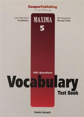 Vocabulary Test Book Maxima 5