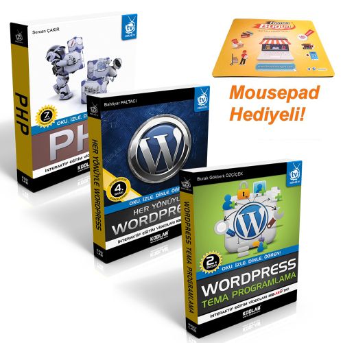 Wordpress Programlama Seti 3 Kitap Takım