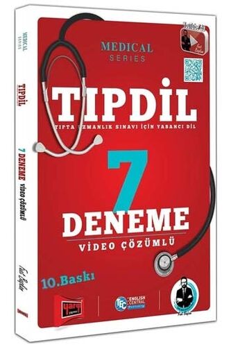 Yargı Yayınları TIPDİL Video Çözümlü 7 Deneme Sınavı 10. Bask