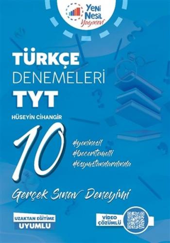 Yeni Nesil TYT Türkçe 10 Deneme Sinavi