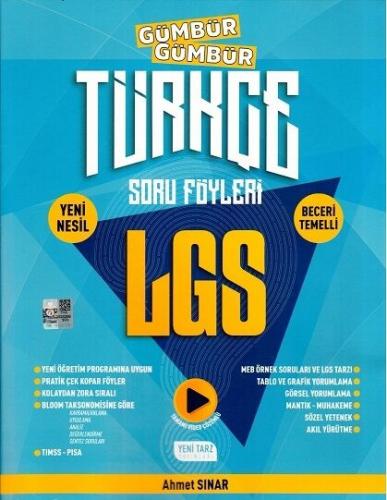 Yeni Tarz 8. Sınıf LGS Türkçe Gümbür Gümbür Soru Föyleri
