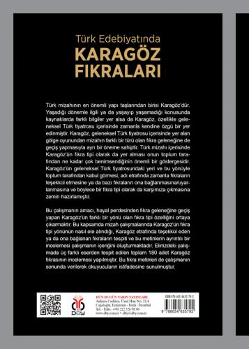 Türk Edebiyatında Karagöz Fıkraları %33 indirimli Sagıp Atlı