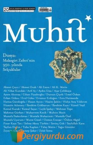 Muhit Dergisi Sayı: 20 Ağustos 2021