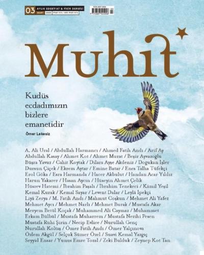 Muhit Dergisi Sayı: 3 Mart 2020