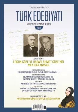 Türk Edebiyatı Dergisi Sayı: 560 Kolektif