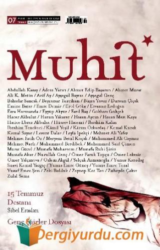Muhit Dergisi Sayı: 7 Temmuz 2020