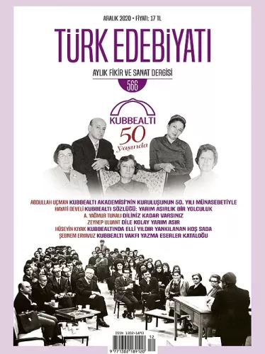 Türk Edebiyatı Dergisi Sayı: 566 Kolektif