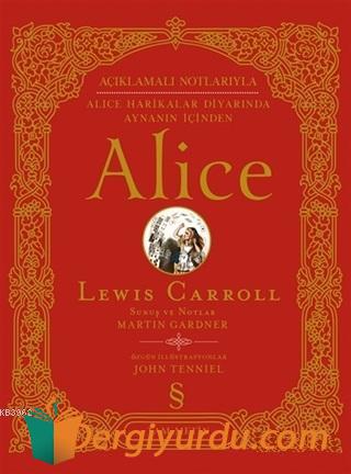 Alice (Ciltli) Lewis Carroll