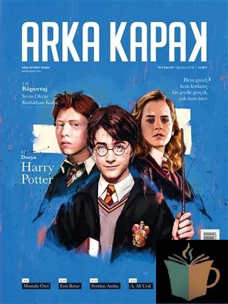 Arka Kapak Dergisi Sayı: 35 Ağustos 2018 (Harry Potter Defter Hediyeli