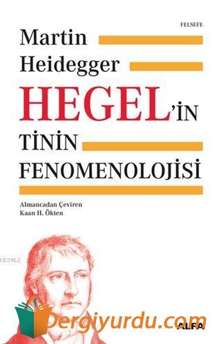 Hegel'in Tinin Fenomenolojisi Ciltli Martin Heidegger