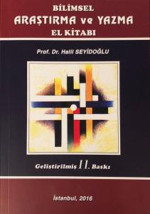 BİLİMSEL ARAŞTIRMA VE YAZMA EL KİTABI BİLİMSEL ARAŞTIRMA VE YAZMA EL KİTABI