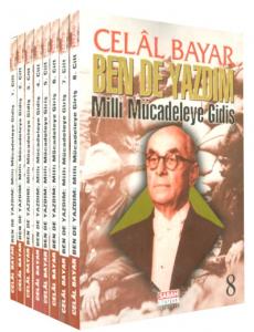 CELAL BAYAR BEN DE YAZDIM MİLLİ MÜCADELEYE GİDİŞ (8 CİLT TAKIM)