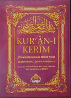 Kur'an-ı Kerim Satır Arası Kelime Meali ve Türkçe Okunuş (Cami Boy)