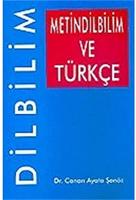 Metindilbilim ve Türkçe Dilbilim