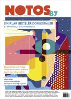 Notos Temmuz-Ağustos 2021 Sayı: 87