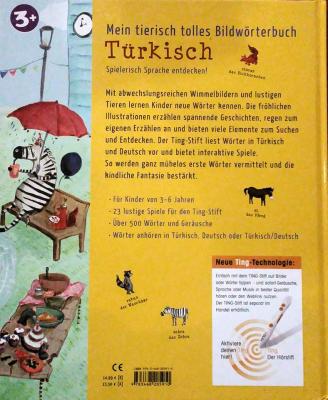 Mein tierisch tolles Bildwörterbuch Türkisch - Bildwörterbuch Ina Worm