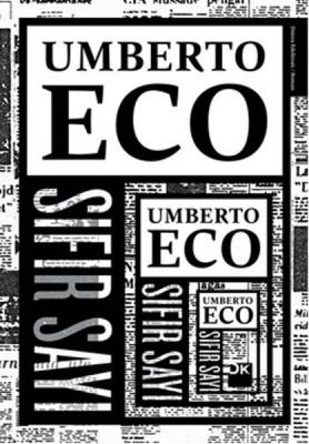 Sıfır Sayı Umberto Eco