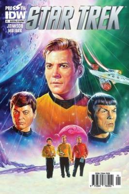 Star Trek Sayı 1 Nostaljik Kapak Mike Johnson
