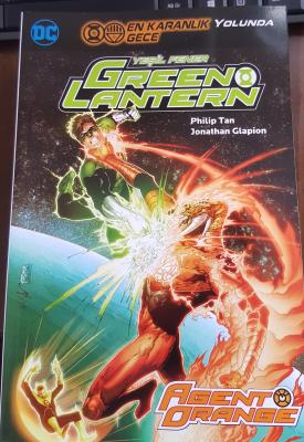 Green Lantern Yeşil Fener Cilt 9 Agent Orange Varyant Kapak Philip Tan