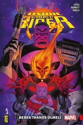 Cosmic Ghost Rider Bebek Thanos Ölmeli Varyant Kapak