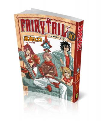 Fairy Tail 1-2-3-4-5-6-7-8-9-10 Cilt Set (10 Kitap) Hiro Maşima
