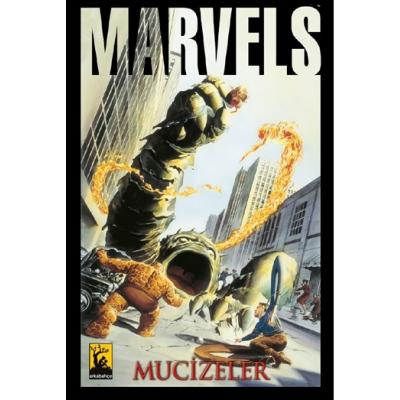 Marvels Mucizeler Fantastic Four Kapak Varyant Kurt Busiek