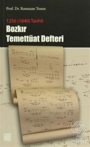 1256 (1840) Tarihli - Bozkır Temettüat Defteri
