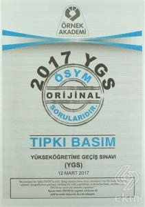 2017 YGS ÖSYM Tıpkı Basım Soruları
