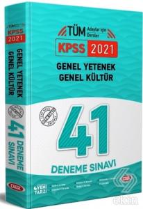 2021 KPSS Genel Yetenek - Genel Kültür 41 Deneme S