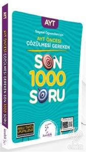 2021 Sözel Öğrencileri İçin AYT Öncesi Çözülmesi G