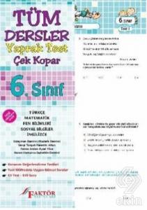 6. Sınıf Tüm Dersler Yaprak Test Çek Kopar