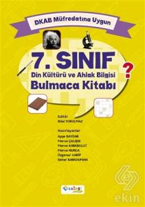 7. Sınıf Din Kültürü ve Ahlak Bilgisi Bulmaca Kita