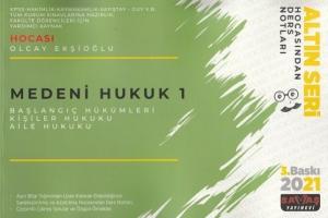 Medeni Hukuk 1 